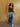 Gale Patchwork Pants, high rise wide-leg pants with thick elastic waistband, adjustable drawstring, front pockets, floral and denim patchwork, and partially sheer fabric.